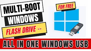 How to Create a MultiBoot Windows USB  AllinOne Bootable USB Tutorial  Hassi Tech [upl. by Ojibbob]