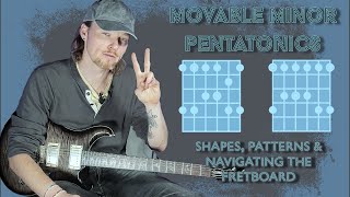 How to Move the Minor Pentatonic Scale The E amp A String Tonic Patterns [upl. by Baras]