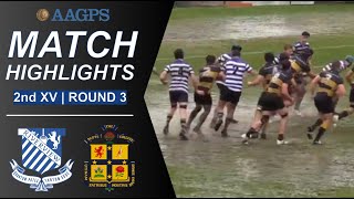 Riverview vs Scots  AAGPS Round 3 2024  2nd XV Highlights [upl. by Torres759]