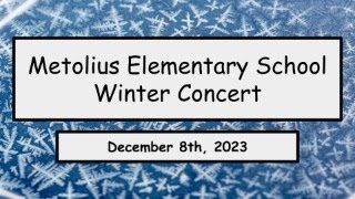 Metolius Winter Concert 2023 [upl. by Hannie]