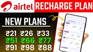 airtel recharge plans 2024  airtel free internet wala recharge plan  airtel ka new validity plan [upl. by Spense126]