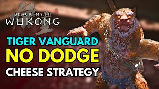 How to beat Tiger Vanguard without dodging in Black Myth Wukong [upl. by Annahsirhc]