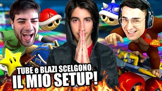 TUBERANZA e BLAZIKEN scelgono il MIO SETUP ma IMBROGLIO 🤣 Mario Kart 8 Deluxe Gameplay ITA [upl. by Anividul]