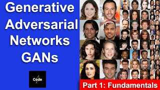 Generative Adversarial Networks GANs Explained Fundamentals [upl. by Ynnod]