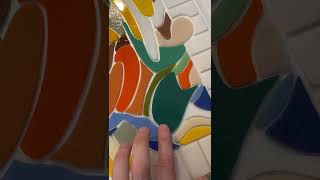 Making a Stained Glass Mosaic Wall Art  Stained Glass Artist [upl. by Folsom482]