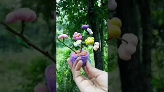 DIY Cute Polymer Clay Mini Flower Pot polymerclay DIY miniflowerpot tutorial crafting shorts [upl. by Rico]