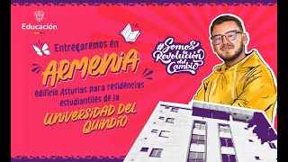 La Revolución del Cambio llega a Armenia Quindío con más infraestructura para los estudiantes [upl. by Ahseenal570]