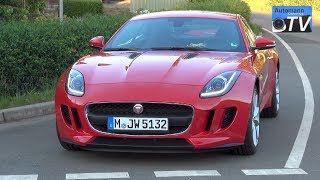 2015 Jaguar FType V6 Coupe 340hp  DRIVE amp SOUND 1080p [upl. by Ynaffet]