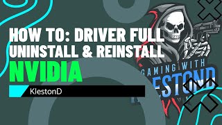 StepbyStep Guide Uninstalling and Reinstalling NVIDIA Graphics Card Drivers Manually [upl. by Sello]