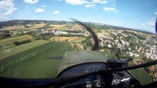 Landing Pinkafeld LOGP Runway 33 [upl. by Armbruster]