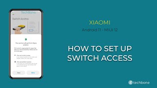 How to Set up Switch access  Xiaomi Android 11  MIUI 12 [upl. by Hcahsem]