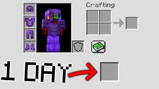 Minecraft But Your Inventory Shrinks [upl. by Kask964]