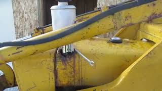 John Deere 1010 maintenance part 1 underfueling problems [upl. by Imalda701]