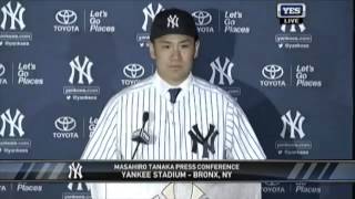 Yankees Masahiro Tanakas conversation with Hideki Matsui about New York [upl. by Rycca329]