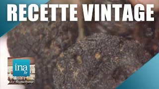 Recette  Crème de lentilles aux truffes  Archive INA [upl. by Artema]