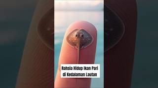 Rahsia Hidup Ikan Pari di Kedalaman Lautan shorts faktahewan faktaunik subscribe [upl. by Mandych]