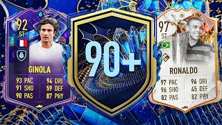 ICON CHEER PACKS 90 ICON PACKS amp FUT FANTASY HERO PLAYER PICKS FIFA23 ULTIMATE TEAM [upl. by Elem]