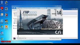 Cara Instal Program SAP2000 V14 [upl. by Philly971]