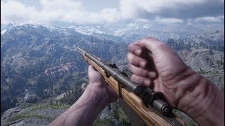 Red Dead Redemption 2  All Weapons and Equipment First Person  Reloads  Animations and Sounds [upl. by Yrakaz]