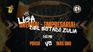 Liga Gremial Empresarial PDVSA vs MAS UNO [upl. by Eelac128]