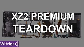 Sony Xperia XZ2 Premium Teardown  Disassemble [upl. by Vanny34]