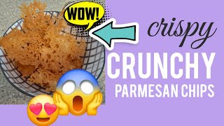 Parmesan Cheese Chips The Snack You NEED in Your Life parmesancrisp chip snack lowcalorie keto [upl. by Saint]