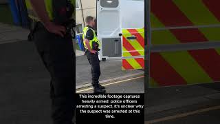 🇬🇧 CTSFO ARMED POLICE ARREST SUSPECT news uk police british crime politics yt ytshorts fyp [upl. by Adnorrehs770]