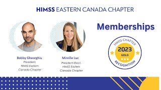 The benefits of the HIMSS Membership Eastern Canada Chapter [upl. by Danice]