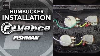 Fishman Fluence Humbucker Installation [upl. by Collyer]