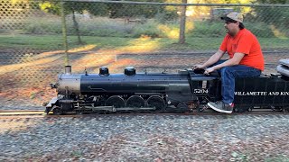 Around the Track at the Sacramento Valley Live Steamers 2024 Fall Meet [upl. by Miller]