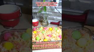 Mutanjin Deggi Style  Sweet Rainbow Rice  رنگبرنگا زردا  Zesty Foods with MJM  ZF  shorts [upl. by Lazarus883]