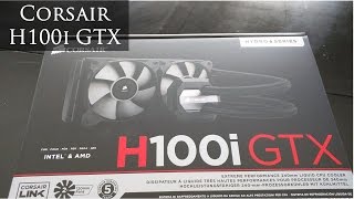 Corsair H100i GTX and i74770k OC to 45GHz [upl. by Terese887]