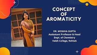 Aromaticity Easy tricks to find Aromatic Antiaromatic amp Nonaromatic Compounds by Dr Monika Gupta [upl. by Thorin]