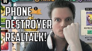 Phone Destroyer REAL TALK BFU My Clan and Twitch Ban [upl. by Lauri]