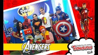 Show Infantil  Show Avengers  Travesuras Kids [upl. by Eindys]