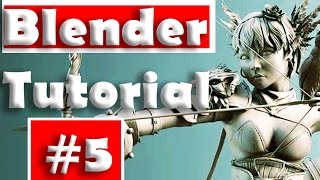 Blender Tutorial Series Boolean Modifier Groupe Vertex Creating Text 5 [upl. by Linden]