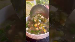 Lemon coriander soup 🍲 The perfect recipe for the changing season 😋 trending recipe soup [upl. by Blondell527]