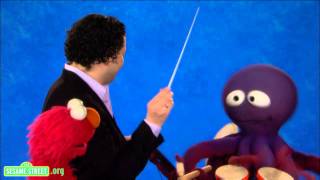 Sesame Street Gustavo Dudamel and Elmo Stupendous [upl. by Antonia]