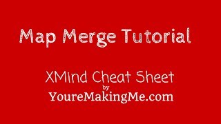 Map Merge Tutorial  XMind Plus  Creative Toolbox [upl. by Kasevich444]