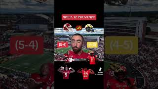 Rutgers vs Maryland Week 12 Preview Let’s gooo Go Rutgers rutgers scarletknights shorts [upl. by Atsahs]