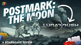 Lets Go to the MOON A New Favorite  LUNAR RUSH Board Game Review [upl. by Shelby]