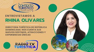 Rhina Olivares nos acerca nuevos destinos y atractivos de República Dominicana [upl. by Ennaeed204]