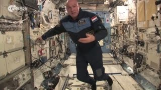 ESA astronaut André Kuipers tour of the International Space Station [upl. by Allissa]