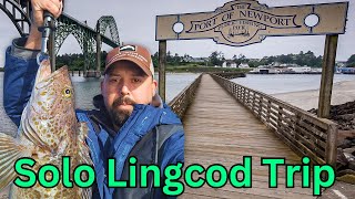 LINGCOD Fishing November 2023 Newport OR [upl. by Rotberg]