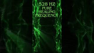 528Hz Pure Tone Transformation and Miracles  Solfeggio frequency healing 528hz shorts youtube [upl. by Romona]