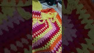 Conjunto Colorido Sob Medida crochet modapraiapassoapasso croche semprenamoda modapraia crochê [upl. by Akinas]