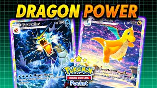 This Dragonite POWER Deck is so Creative  Pokemon Pocket [upl. by Aikemahs]