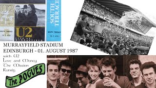 The Pogues  Edinburgh Scotland Murrayfield Stadium 08011987 Live  Full Concert 1987 [upl. by Jodie725]