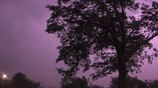 Severe TStorm w 60 mph wind gusts [upl. by Notlil]