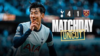 Tottenham Hotspur 41 West Ham  MATCHDAY UNCUT  Behind the scenes at Premier League thrashing [upl. by Froma414]